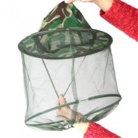 Нова шапка с мрежа предпазва от комари за рибари и пчелари, снимка 5 - Екипировка - 19336049