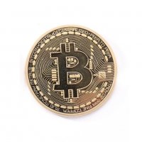 Bitcoin Биткойн колекционерска позлатена монета Промоция, снимка 4 - Подаръци за рожден ден - 20013523
