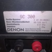 denon sc300 120w-made in germany-внос швеция-32х23х22см, снимка 12 - Тонколони - 24377471