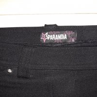 Черен дамски ластичен панталон - клин марка Paranoia, снимка 3 - Клинове - 23726743