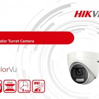 4в1 Камера за HD-TVI, AHD, HDCVI, CVBS Hikvision DS-2CE72DFT-F 2 Mpx ColorVu Цветна Картина при Мрак, снимка 2 - HD камери - 25708171