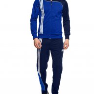 Нов и оригинален Adidas Sereno в синьо и червено 162см. и 168см., снимка 4 - Спортни дрехи, екипи - 7866292