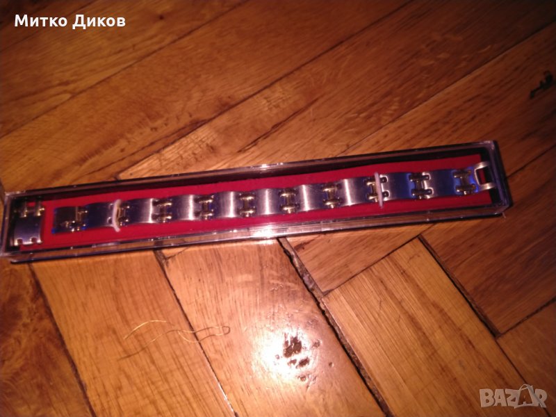 Стоманена верижка нова станлес стийл 194мм и звено допълнително, снимка 1