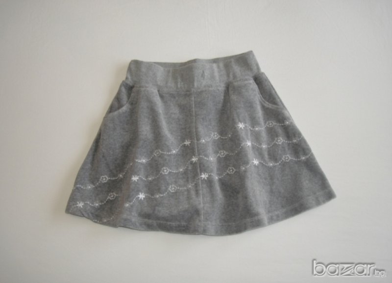 Страхотна плюшена пола,116/122 см.  , снимка 1