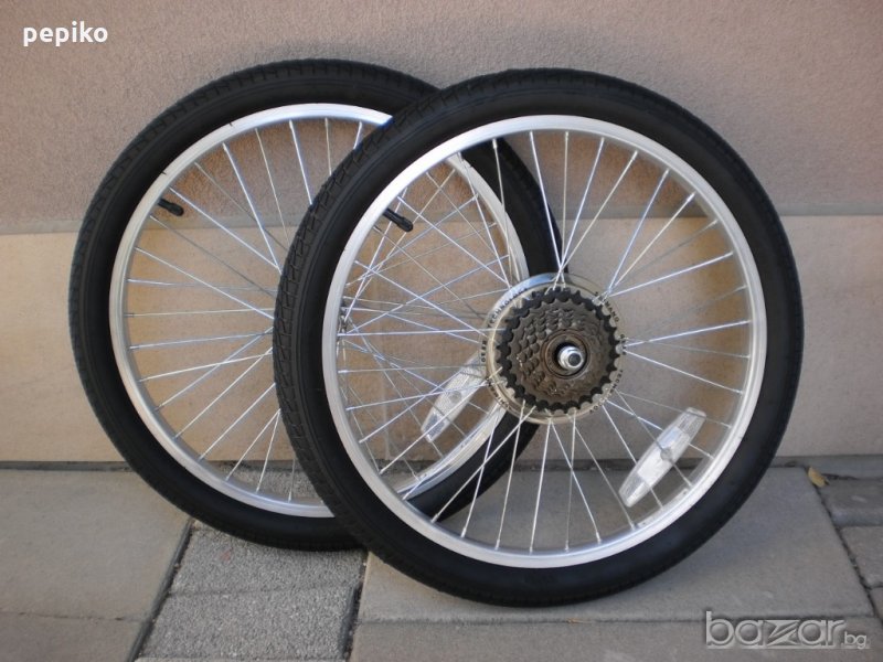 Продавам колела внос от Германия нови външни гуми предна и задна IVID 20 цола, снимка 1