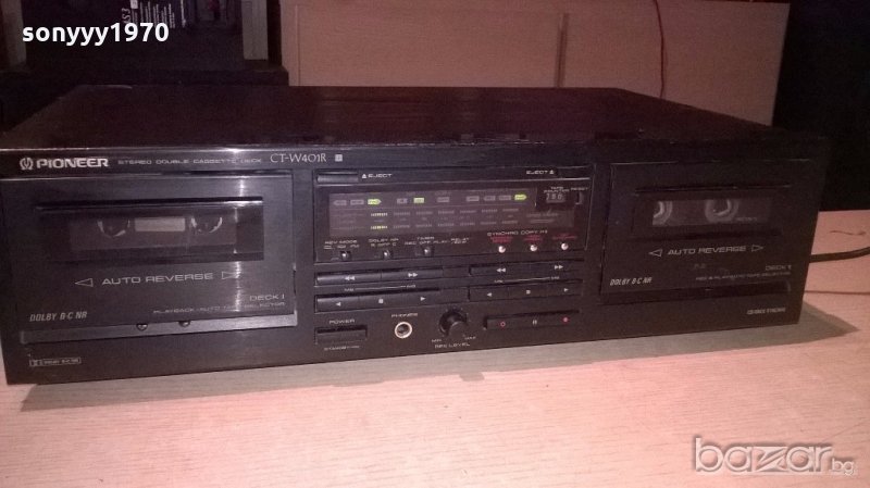 pioneer ct-w401r deck-внос швеицария, снимка 1
