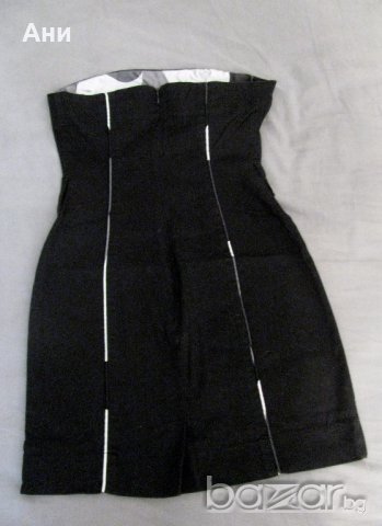 Черна къса рокля, снимка 3 - Рокли - 18539836