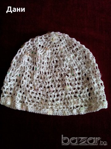 Шапки - украшения за коса с пайети и маниста, снимка 3 - Аксесоари за коса - 18817293