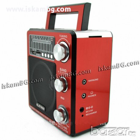 Преносимо къмпинг радио с фенер - код 922, снимка 5 - Други - 13596184