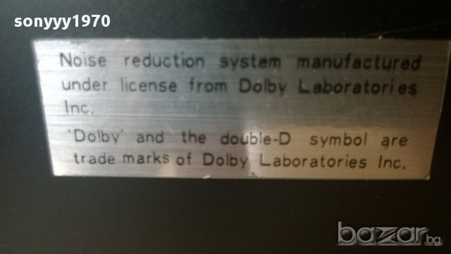 sankyo std-2000 stereo cassette deck-made in japan-9.2 кг-внос швеицария, снимка 9 - Декове - 10272155