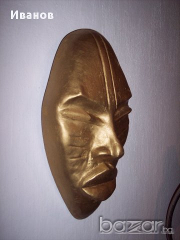 Африканска маска, снимка 2 - Декорация за дома - 16055977