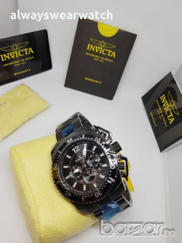 Invicta Pro Diver (Black Series) / Инвикта Про Дайвър - чисто нов мъжки часовник / 100% оригинален, снимка 6 - Мъжки - 20692145