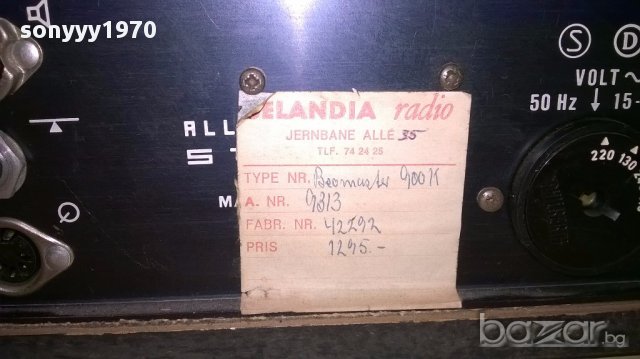 Ретро колекция beomaster 900 receiver/denmark-внос швеицария, снимка 10 - Ресийвъри, усилватели, смесителни пултове - 16207484