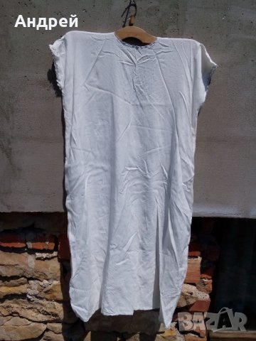 Стара женска нощница, снимка 6 - Антикварни и старинни предмети - 22672878