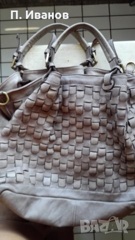 Продавам уникална дамска кожена чанта, снимка 3 - Чанти - 22710061