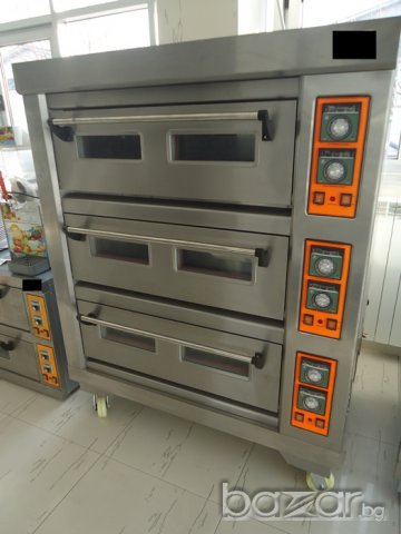 Тройна фурна за закуски внос от Европа- една година гаранция 6 тави  x  400  x 600 външни размери ви, снимка 5 - Обзавеждане за заведение - 7574467