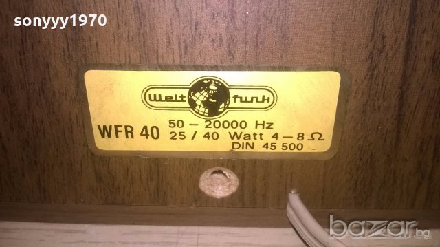 welt funk wfr 40 2х40watt/8ohm-30х20х15см-внос швеицария, снимка 15 - Тонколони - 18820899