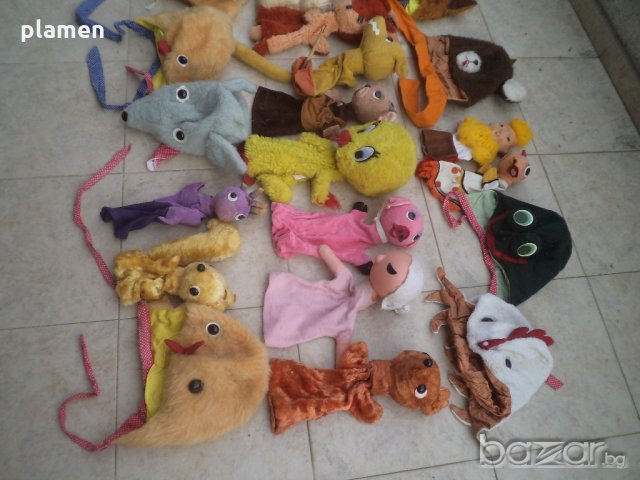 Кукли и шапки за куклен театър, снимка 5 - Колекции - 19920432