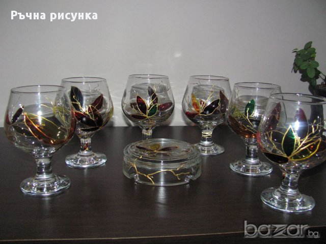 Комплект за коняк, снимка 1