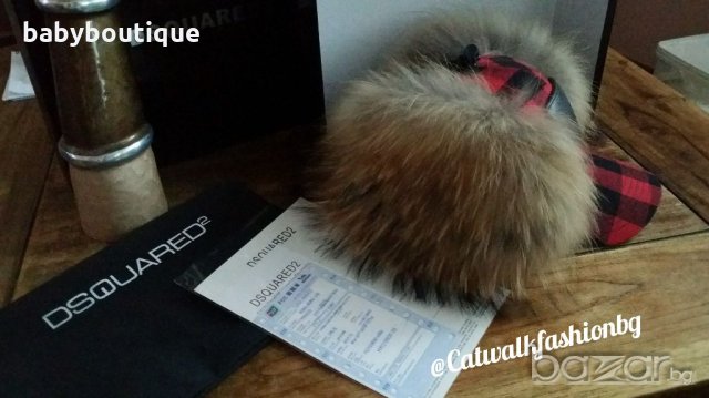Шапка Dsquared2 Fur Hat , снимка 2 - Шапки - 20274904