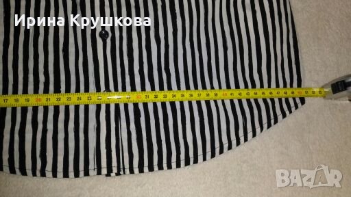 Риза с дълъг ръкав, но с голи рамене. Много интересен модел, снимка 8 - Ризи - 25198686