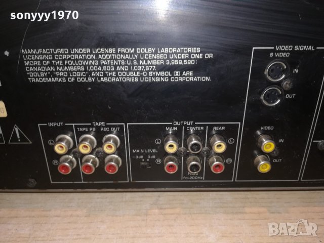 Yamaha Dsp-e580 Digital Sound Processing Amplifier-внос швеицария, снимка 12 - Ресийвъри, усилватели, смесителни пултове - 21648015