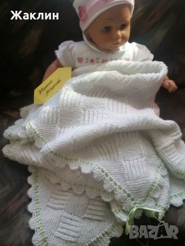 Бебешка пелена "Утринна роса" - за новородени бебета, снимка 2 - Други - 23176781