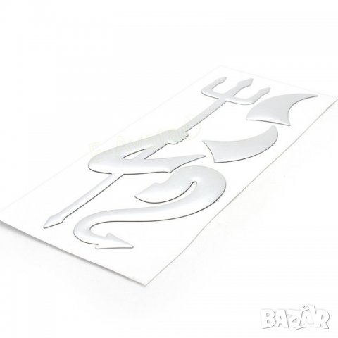 VW Devil - лепенка за емблемата на колата Ви - Дяволче., снимка 6 - Аксесоари и консумативи - 21980331