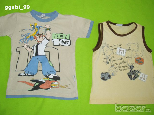 Блуза/тениска на H&M. Подарък тениска с BEN10, снимка 5 - Детски Блузи и туники - 10713166