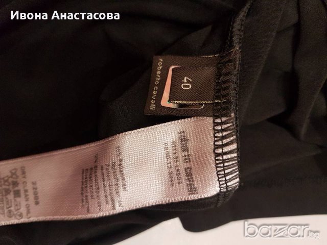 БЛУЗА ЖАРСЕ РОБЕРТО КАВАЛИ Намалени последни бройки, снимка 4 - Туники - 18210055