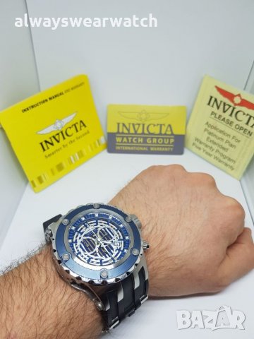 Invicta Subaqua Reserve / Часовник Инвикта Субакуа - МНОГО РЯДЪК МОДЕЛ / 100% оригинален, снимка 15 - Мъжки - 23683974