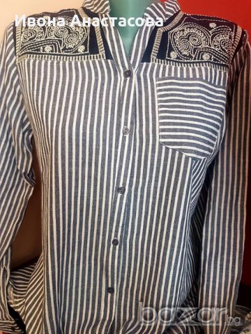 СТРАХОТНА ПАМУЧНА ЕТНО РИЗА РАЕ