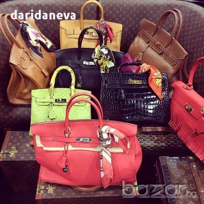  BIRKIN чанта телешка кожа , снимка 2 - Чанти - 12544547