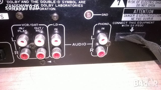 pioneer sp-p930 sound field processor-made in japan, снимка 12 - Ресийвъри, усилватели, смесителни пултове - 22157668