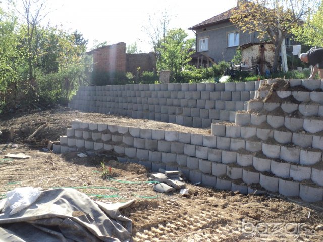 Терасиране на двор,подпорни стени, снимка 5 - Градински цветя и растения - 21446071