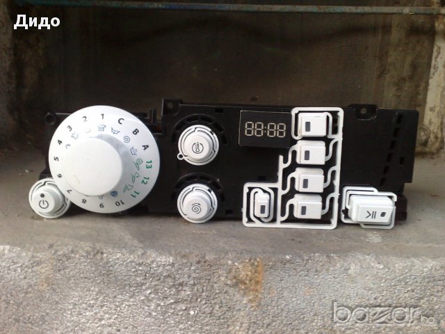 Продавам горна  платка с предният панел за автоматична пералня Hotpoint-Ariston ECO-8 кг F129, снимка 2 - Друга електроника - 11498240