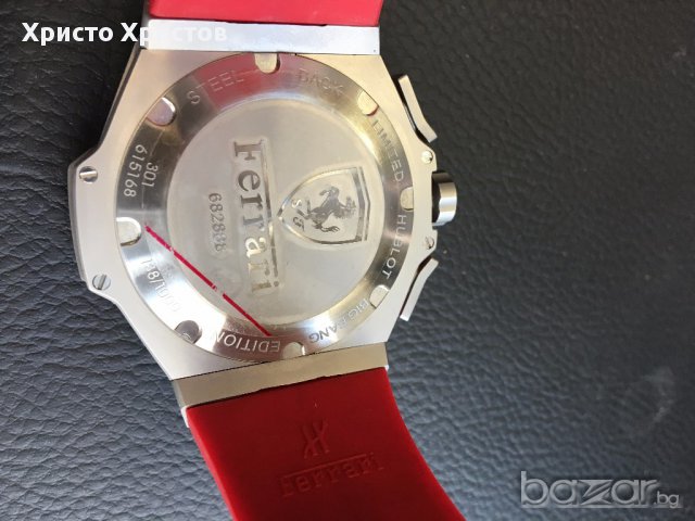 Мъжки часовник Hublot Big Bang Ferrari реплика клас ААА, снимка 4 - Мъжки - 17079580