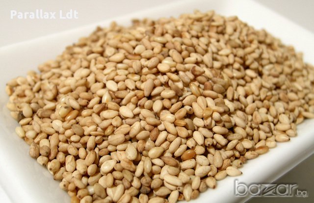 Сусам, обелен (бял) и необелен (натурален, тъмен), снимка 2 - Други - 14271358