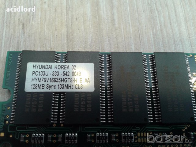 RAM 128MB PC133, снимка 4 - RAM памет - 13776782