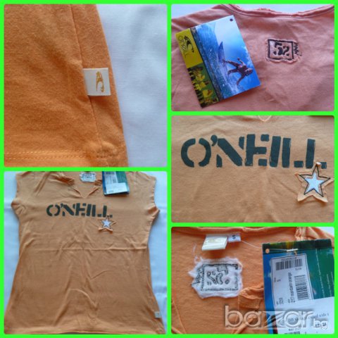 O'neill / О'нийл дамска блуза # Оранжева, снимка 1 - Тениски - 8100730
