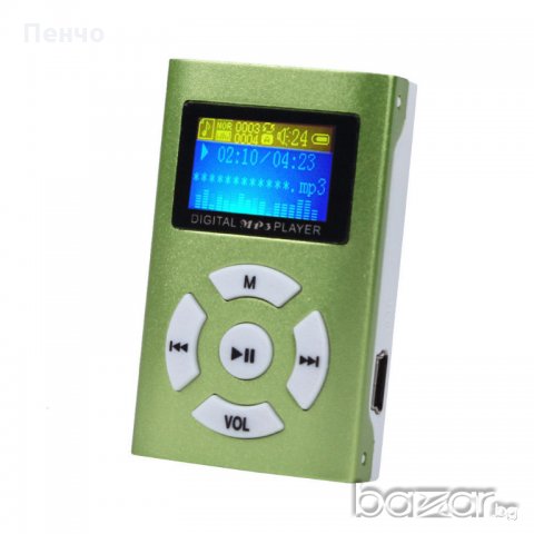 USB MP3 Player плеър с дигитален LCD екран за музика 32GB Micro SD TF Card, снимка 10 - MP3 и MP4 плеъри - 20101381
