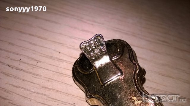 Мини ретро колекция-контрабас-бронз/месинг-7х3х2см-внос швеицария, снимка 11 - Антикварни и старинни предмети - 17528257