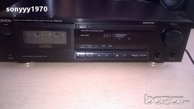 Denon drm-540 hx pro/dolby b/c-fine bias/2мотора-внос англия, снимка 7 - Ресийвъри, усилватели, смесителни пултове - 12985290