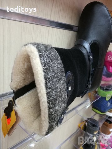 Детски ботуши от естествена кожа - D.D.STEP - зимни и водоустойчиви, снимка 5 - Детски боти и ботуши - 23317764