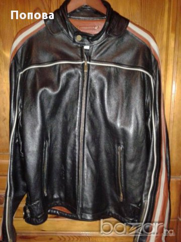 Промо! "Wisons Leder" естествена кожа мъжко яке, снимка 2 - Якета - 16384819
