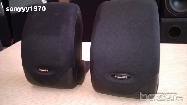 Philips 6ohms-2х60watts-2броя колони-внос швеицария, снимка 11 - Тонколони - 13219045