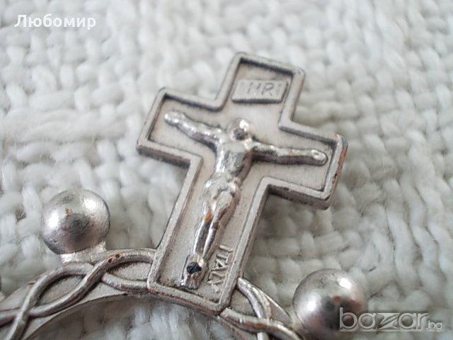 Християнски триумфален кръст, снимка 8 - Антикварни и старинни предмети - 19512253