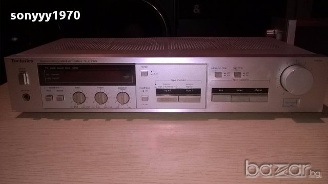 Technics su-z65 amplifier 345w-made in japan внос швеицария, снимка 2 - Ресийвъри, усилватели, смесителни пултове - 13367359
