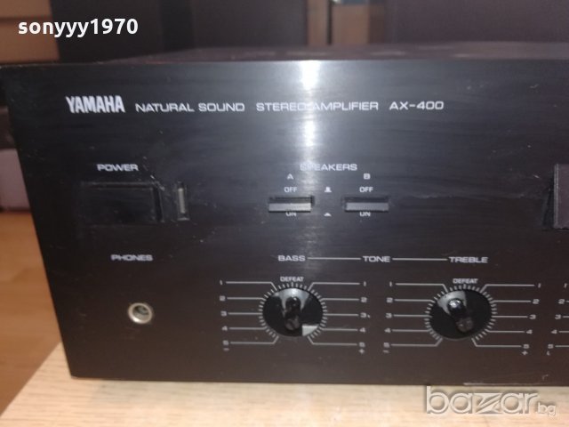 &yamaha ax-400 made in japan-stereo amplifier-внос швеицария, снимка 7 - Ресийвъри, усилватели, смесителни пултове - 20964945