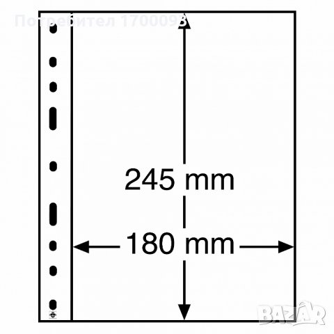 Резервни листи за албуми OPTIMA за банкноти - всички размери , снимка 2 - Нумизматика и бонистика - 24178852